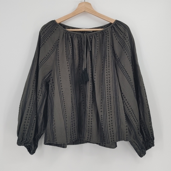 Zara | embroidered top - Picture 1 of 4